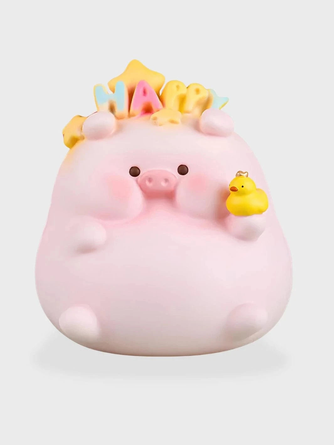 Tirelire gros cochon Jaune / 17 x 16 cm