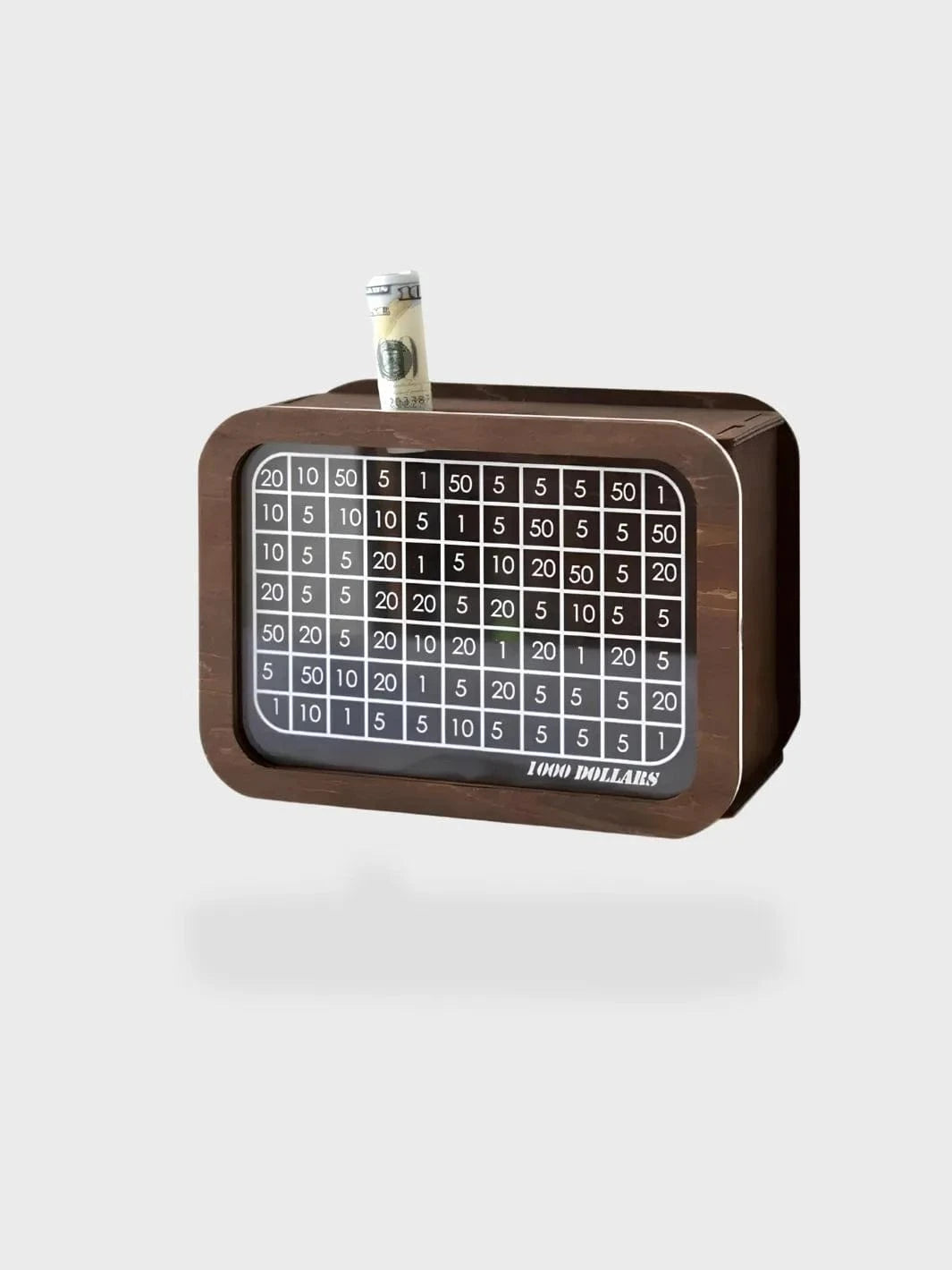 Tirelire japonaise transparente 1000 USD