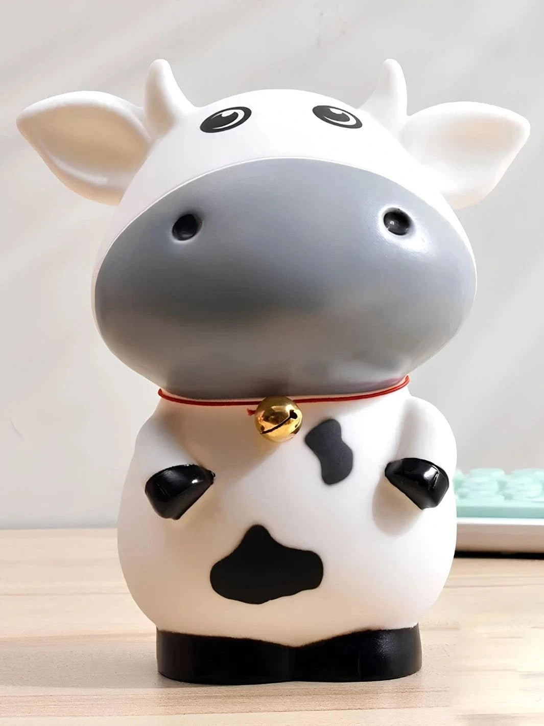 Tirelire vache multicolore