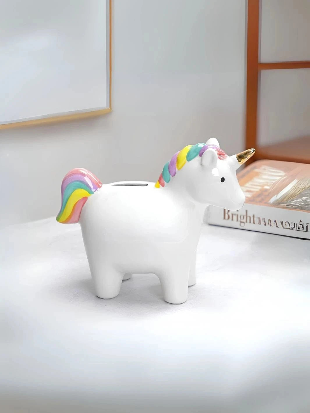 Grosse tirelire Licorne