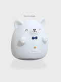 La Tirelire Chat bleu M