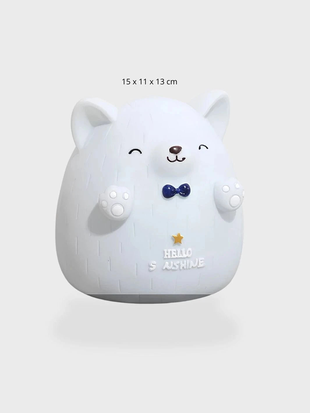 La Tirelire Chat bleu M