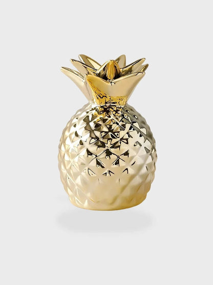 Tirelire ananas Or