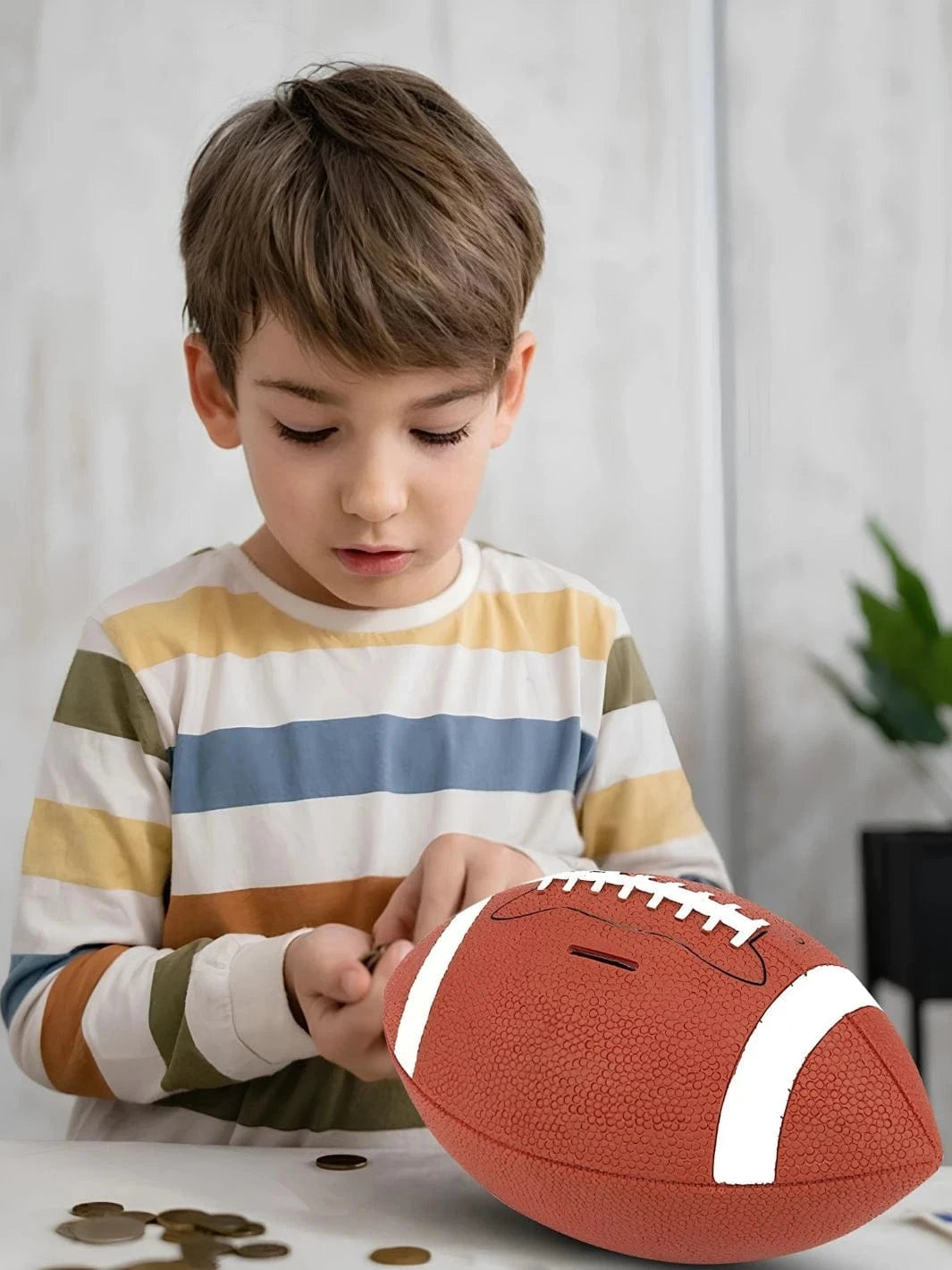 Tirelire ballon Rugby