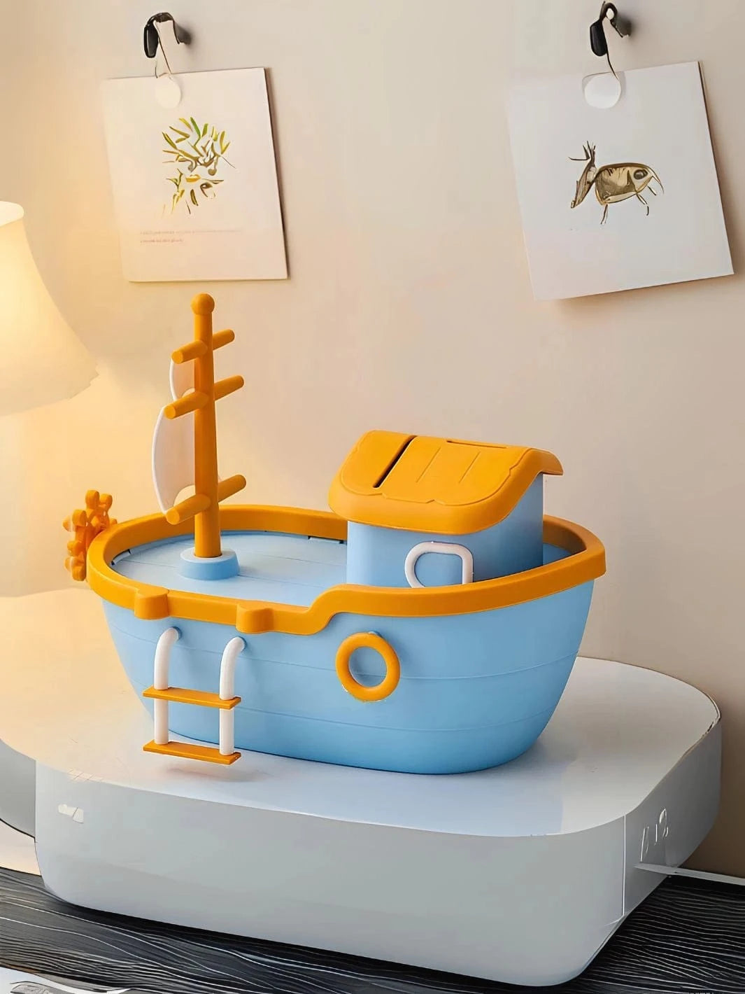 Tirelire bateau
