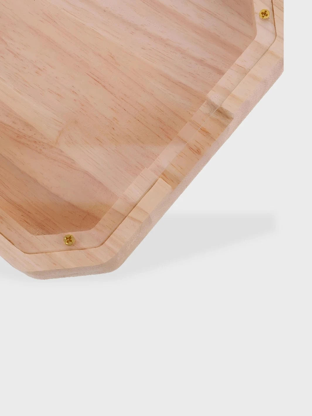 Tirelire bois transparente