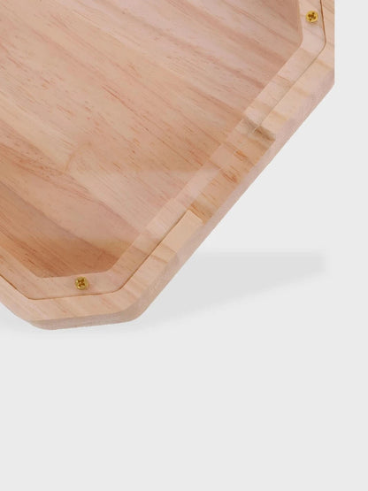 Tirelire bois transparente