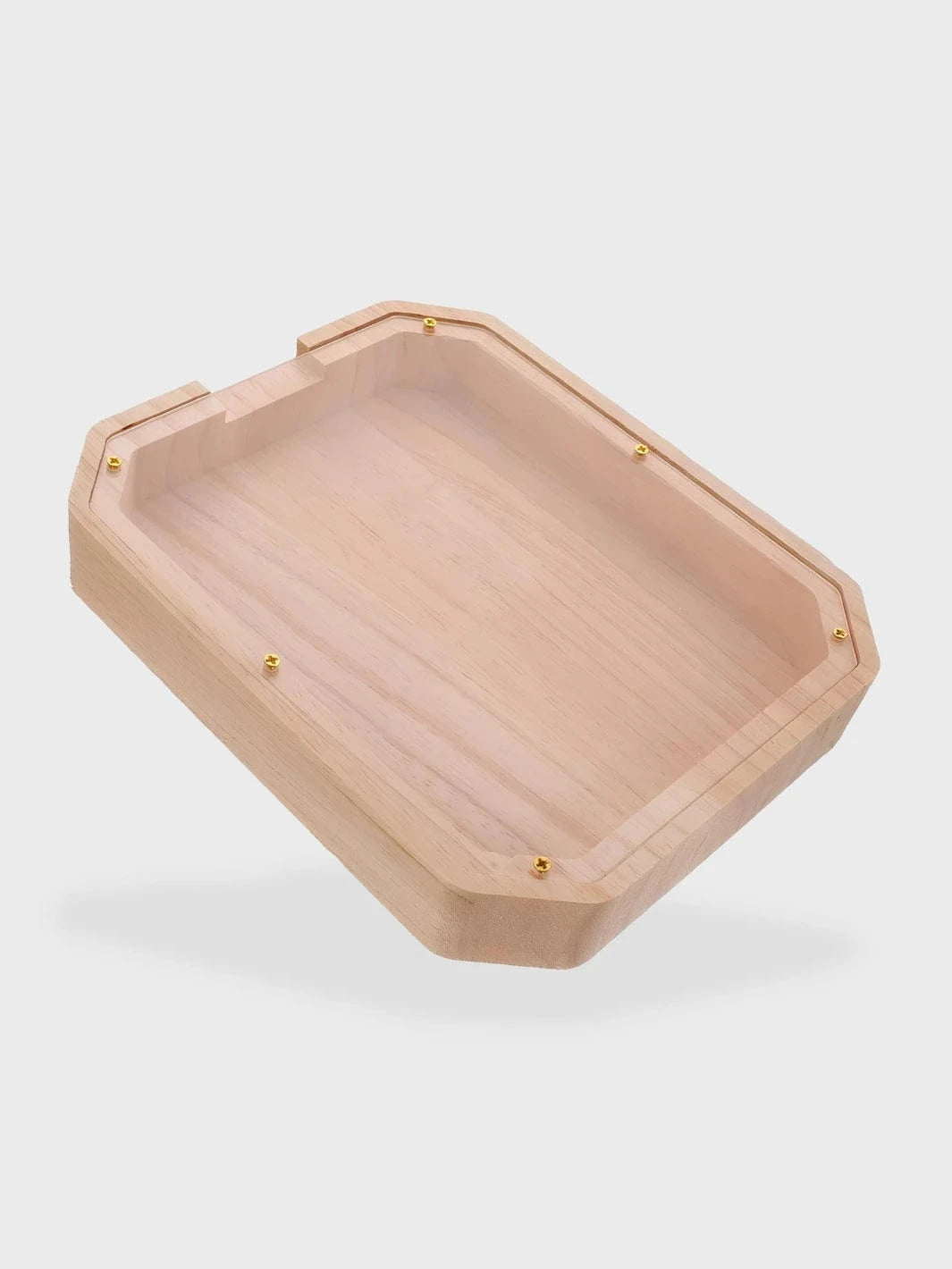 Tirelire bois transparente