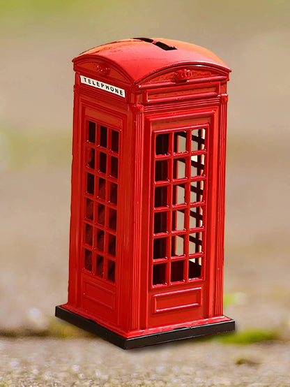 Tirelire cabine téléphonique anglaise