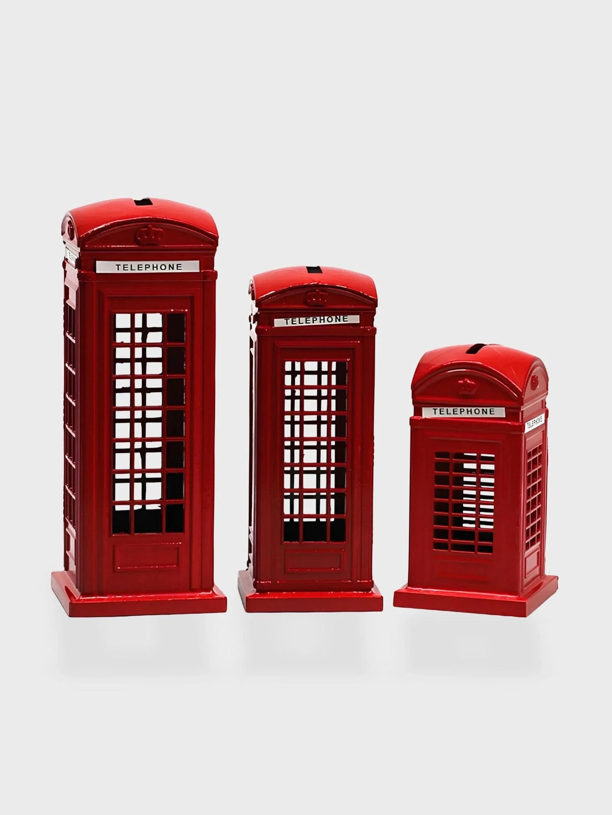 Tirelire cabine téléphonique anglaise