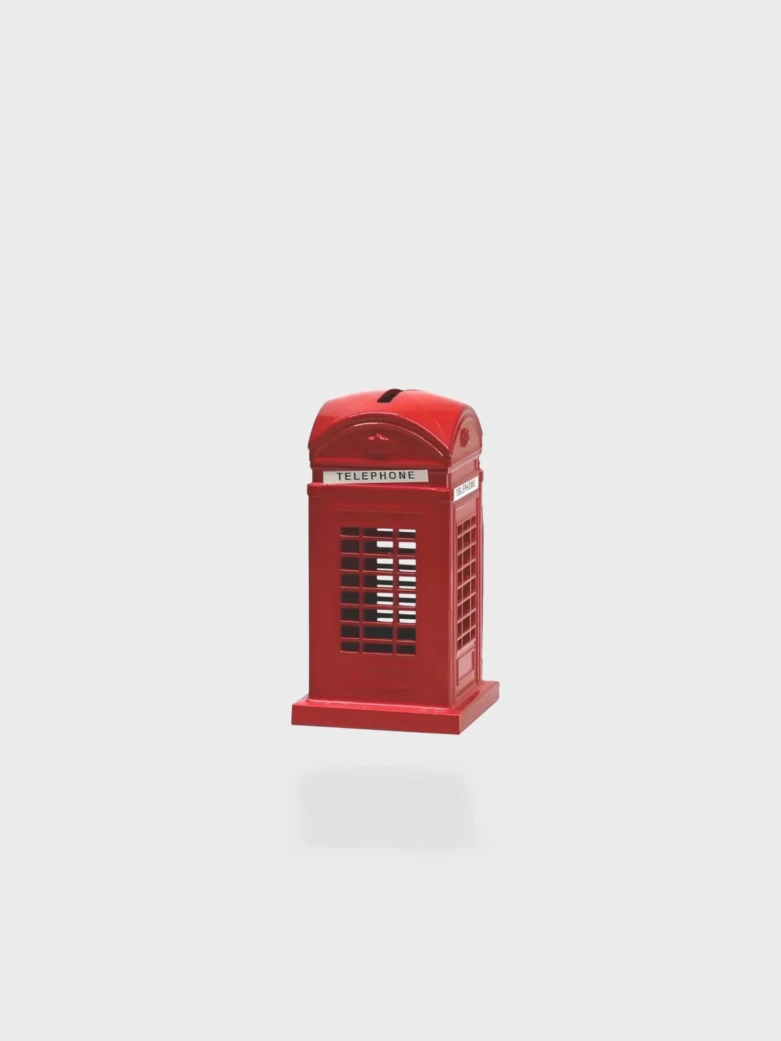 Tirelire cabine téléphonique anglaise 6 x 12 cm