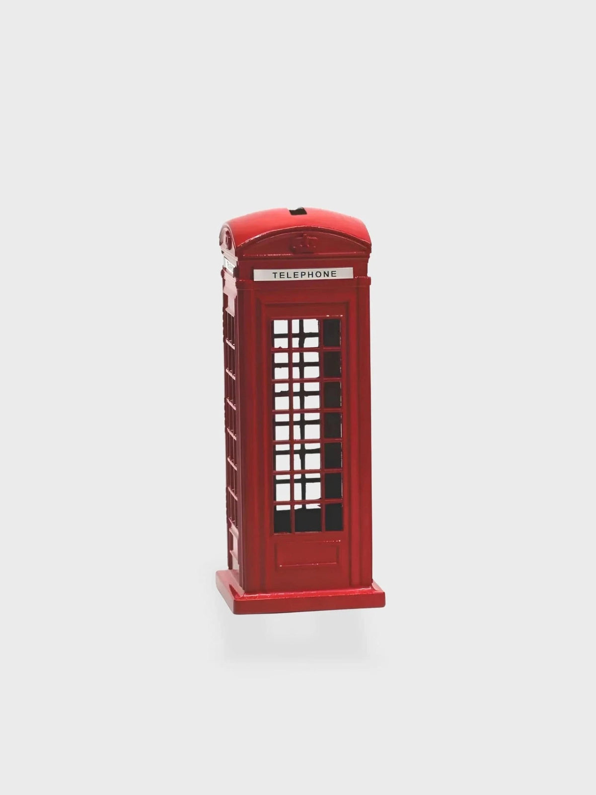 Tirelire cabine téléphonique anglaise 7 x17.5 cm