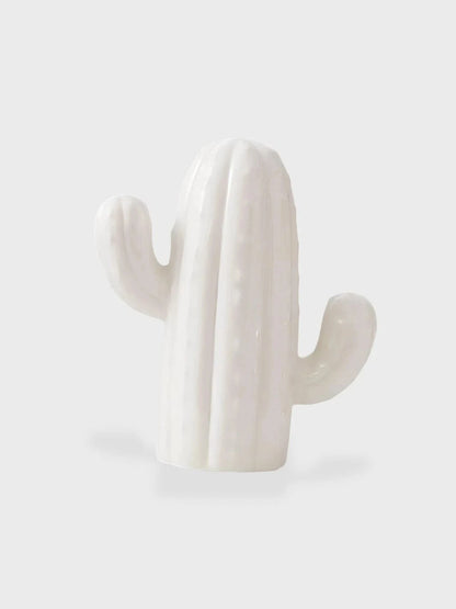 Tirelire Cactus Blanc