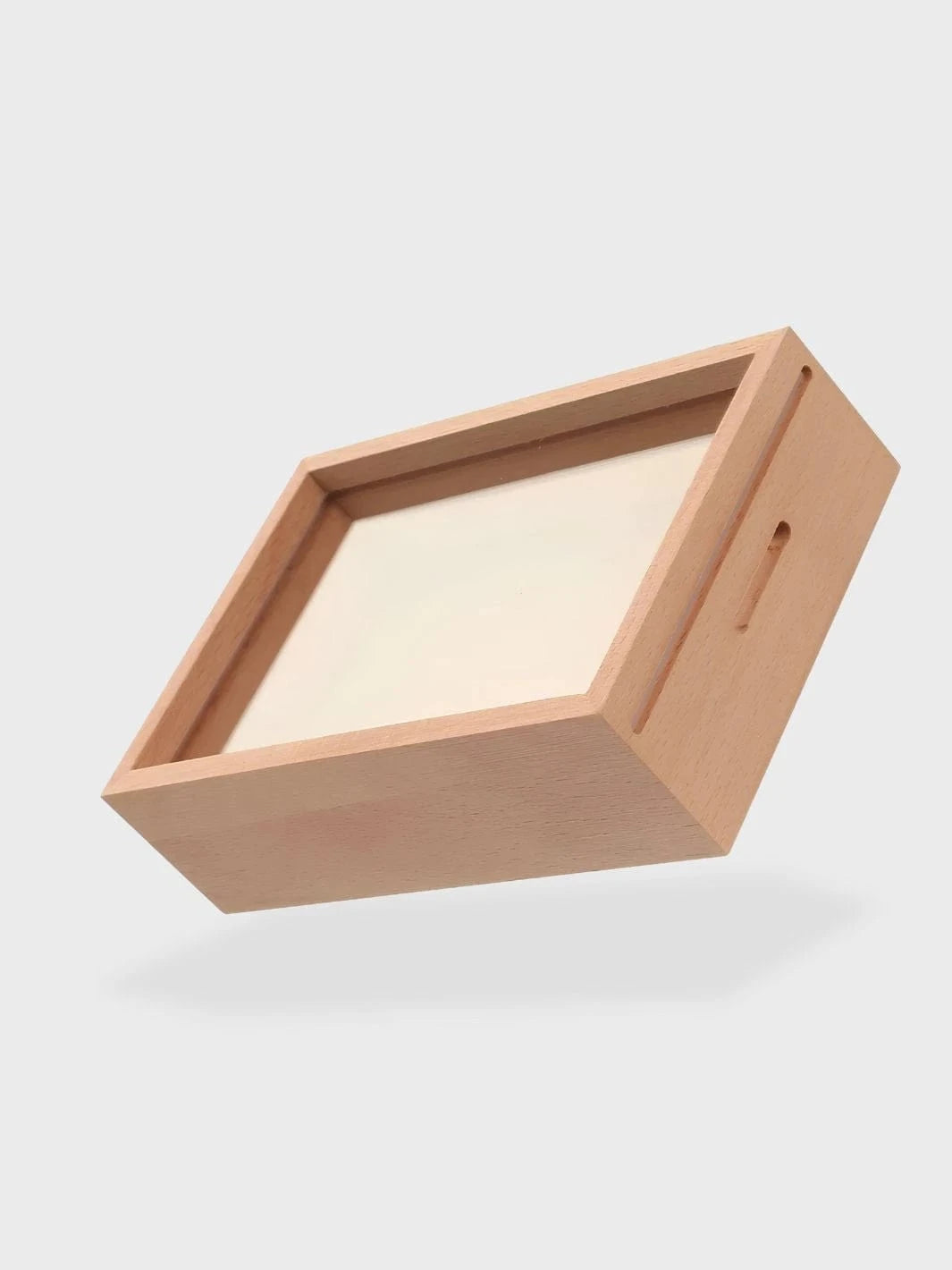 Tirelire cadre en bois
