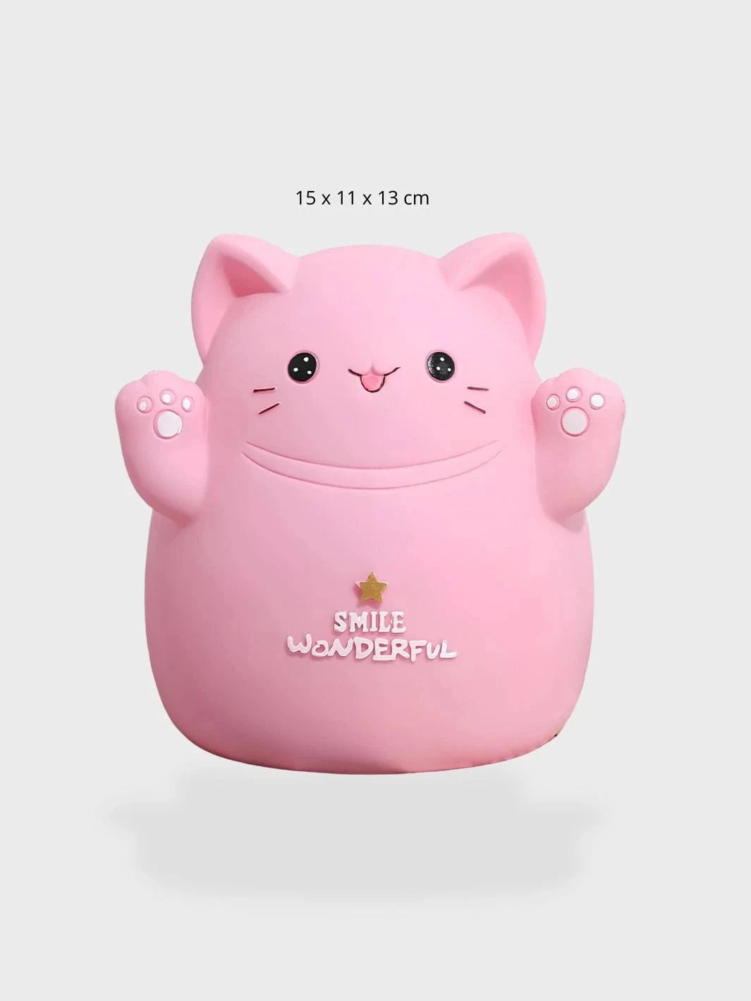 Tirelire Chat rose M