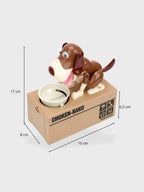 Tirelire chien voleur
