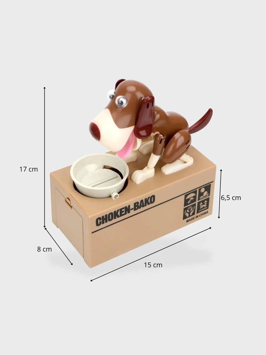 Tirelire chien voleur