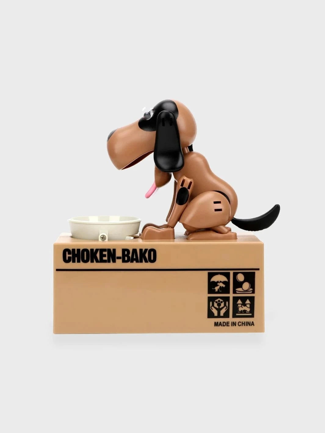 Tirelire chien voleur