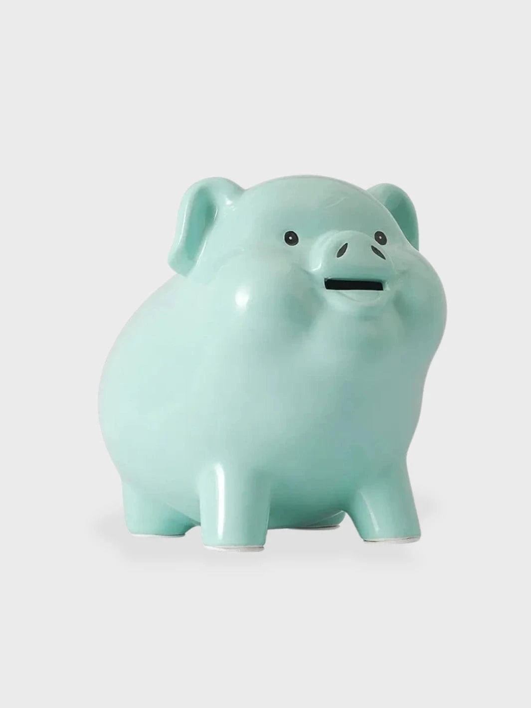 Tirelire cochon à casser Vert