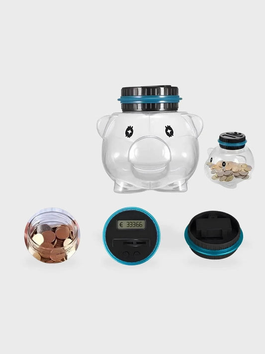 Tirelire Cochon automatique
