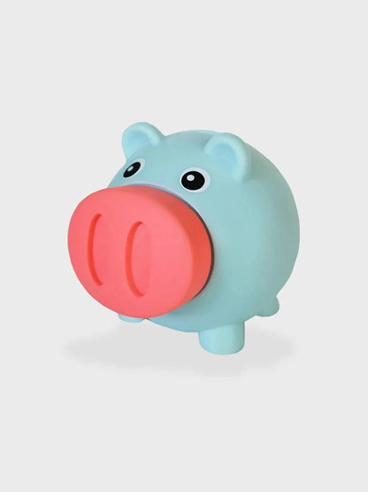 Tirelire cochon originale Bleu