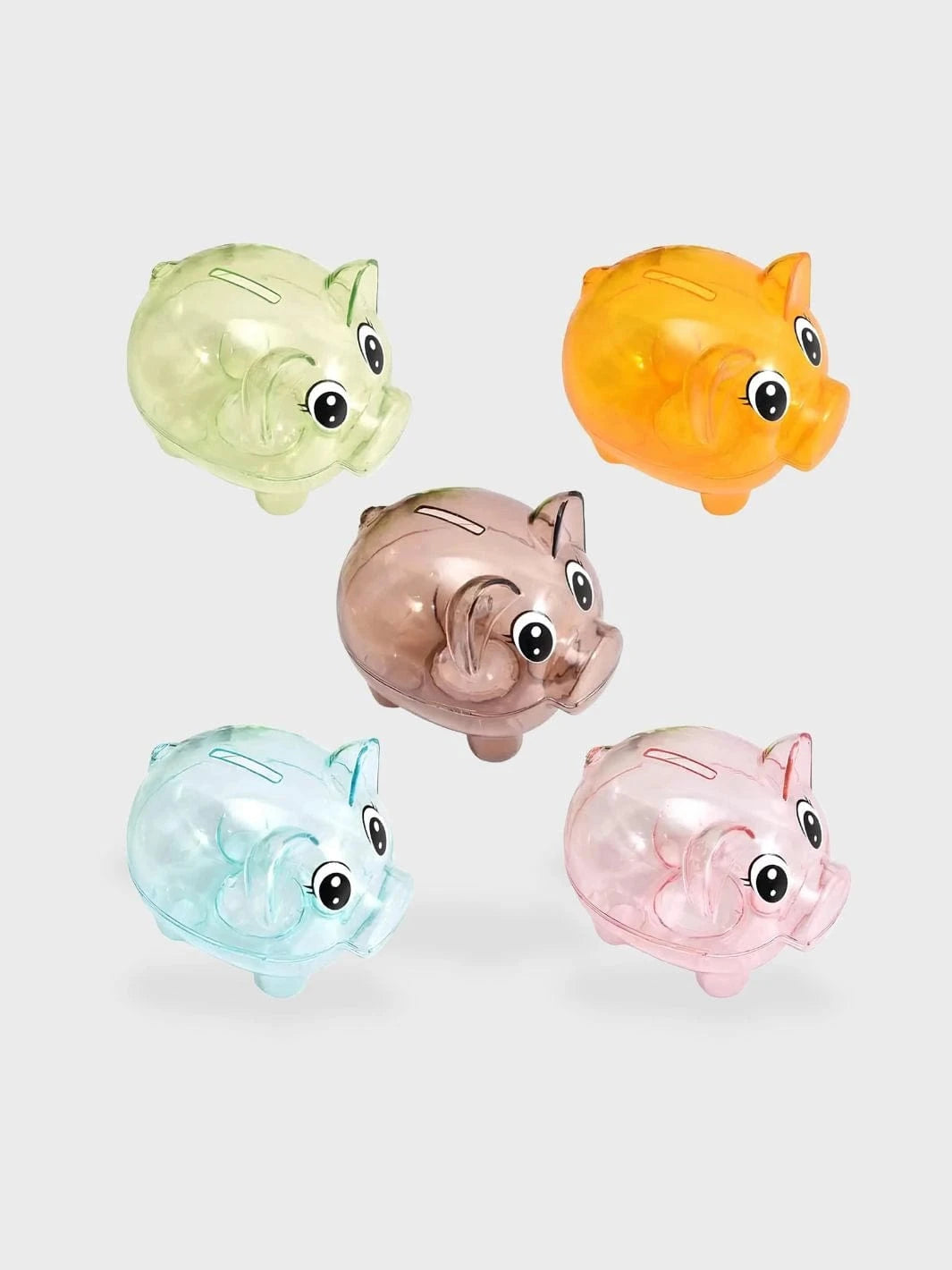 Tirelire cochon plastique