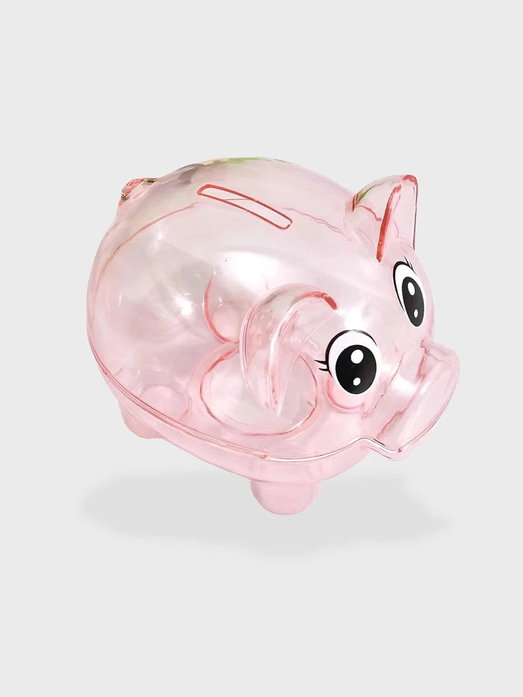 Tirelire cochon plastique Rose