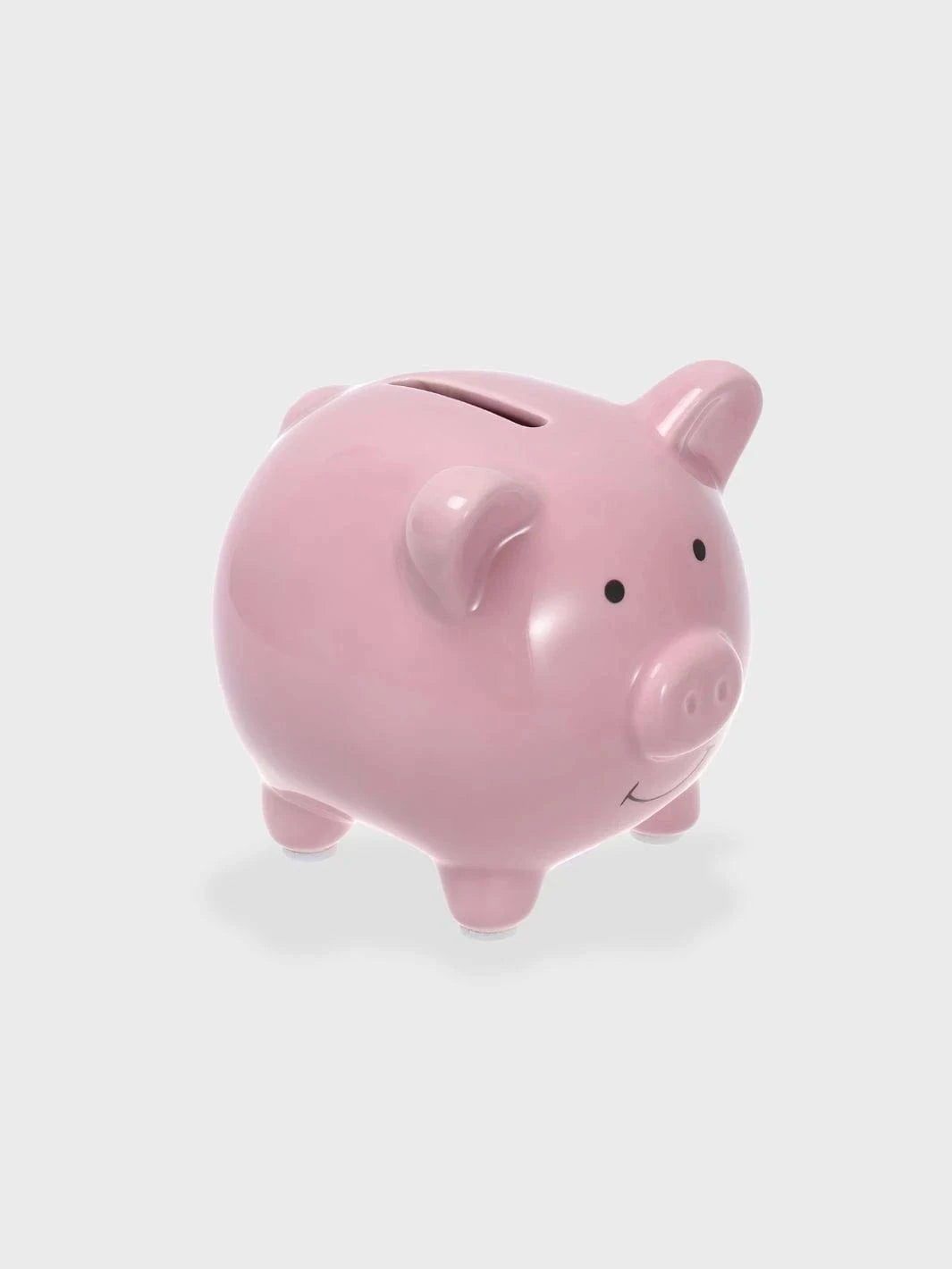 Tirelire cochon porcelaine