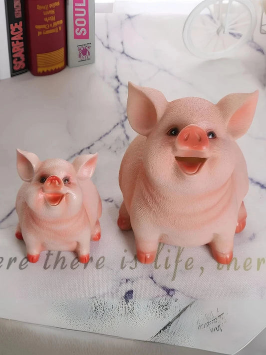 Tirelire cochon vintage