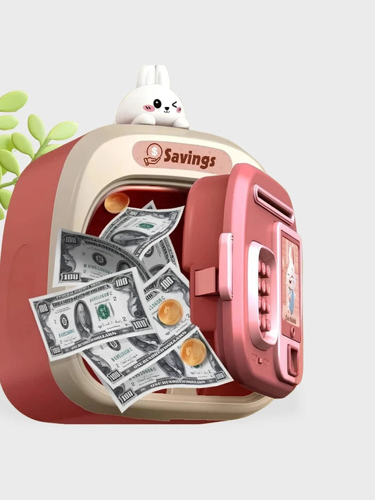 Tirelire coffre fort enfant