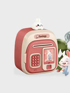 Tirelire coffre fort enfant Rose