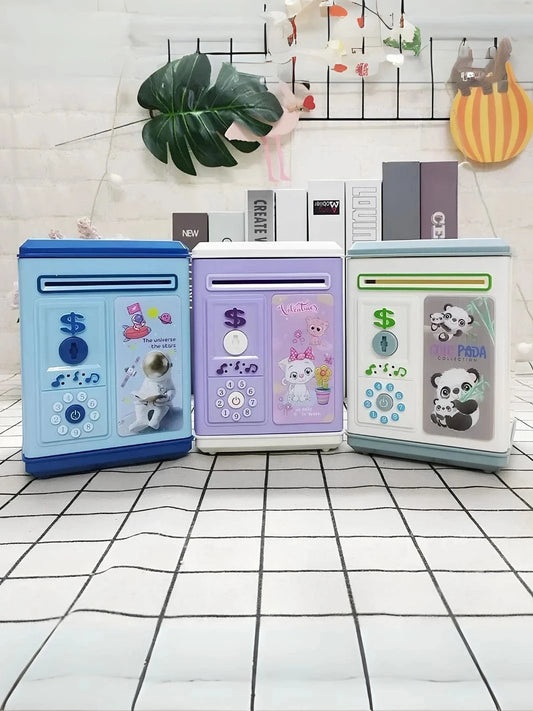 Tirelire électronique avec mot de passe