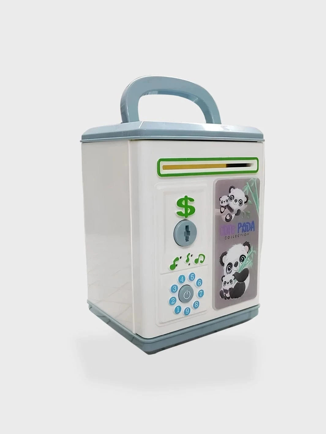 Tirelire électronique avec mot de passe Blanc