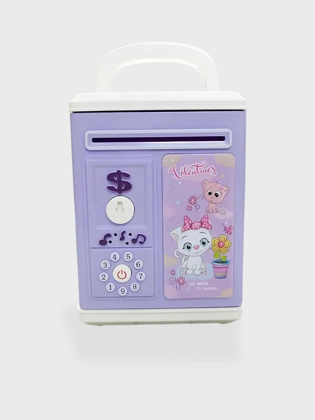 Tirelire électronique avec mot de passe Violet