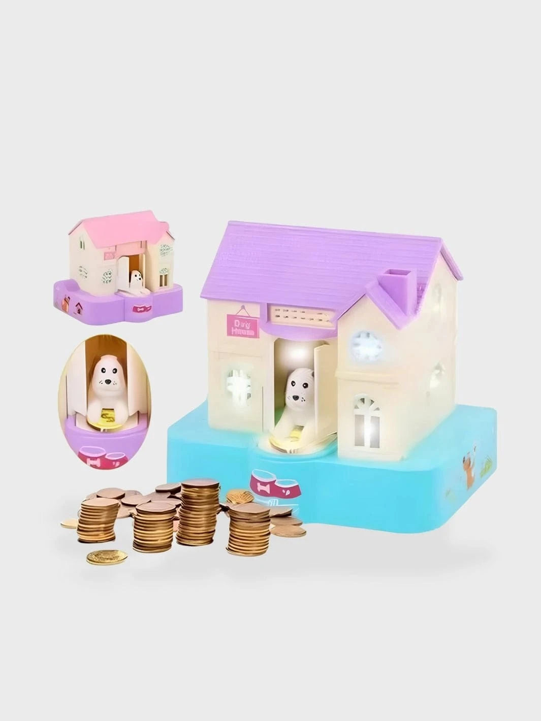 Tirelire électronique chien