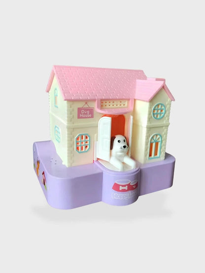 Tirelire électronique chien Rose