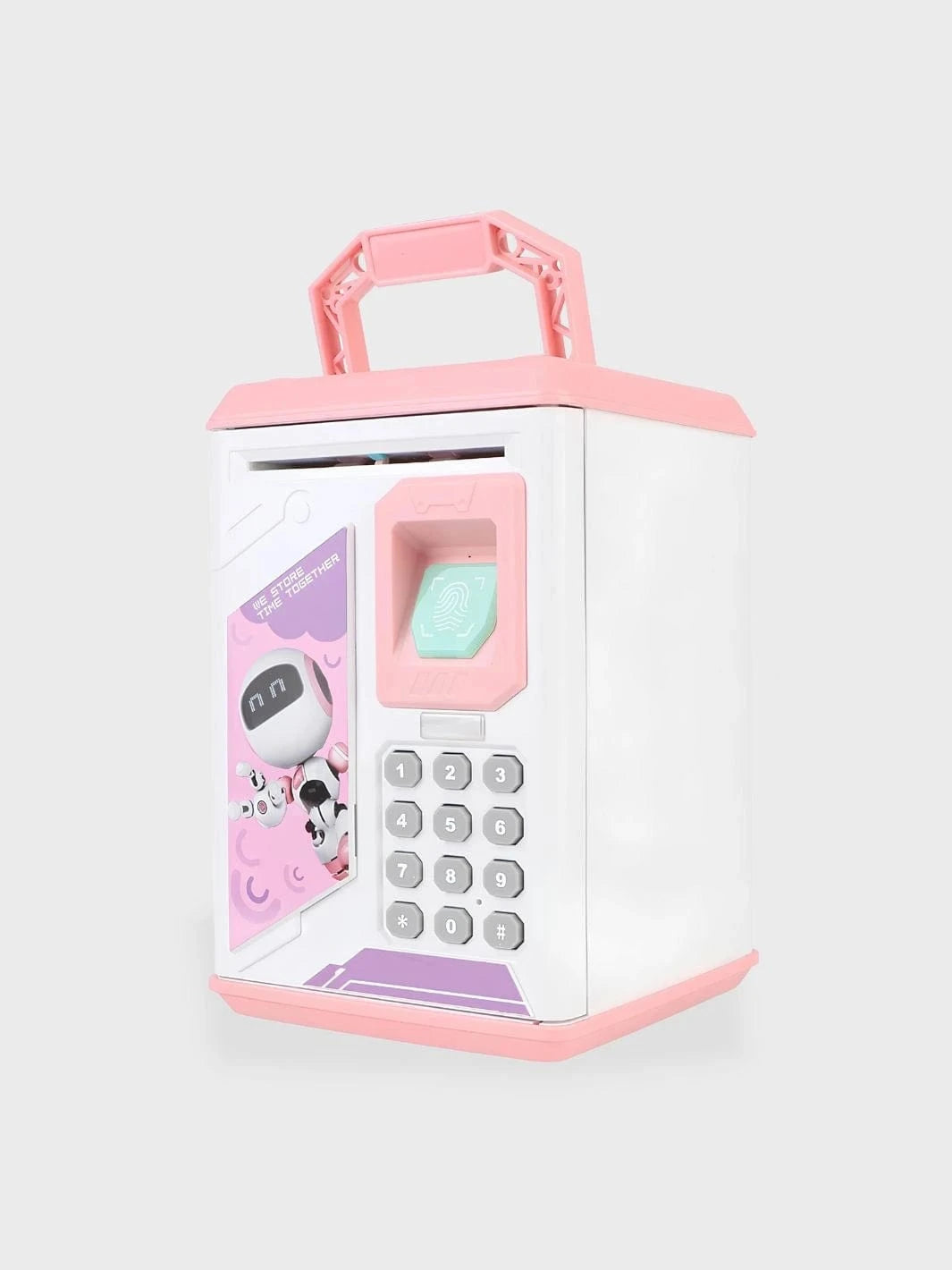 Tirelire électronique rose