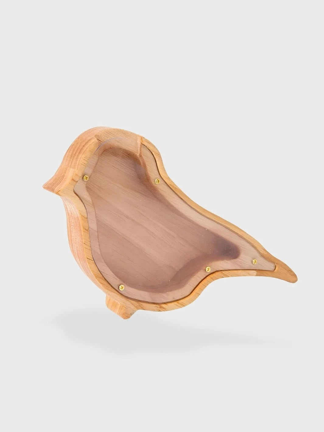 Tirelire en bois animaux Oiseau