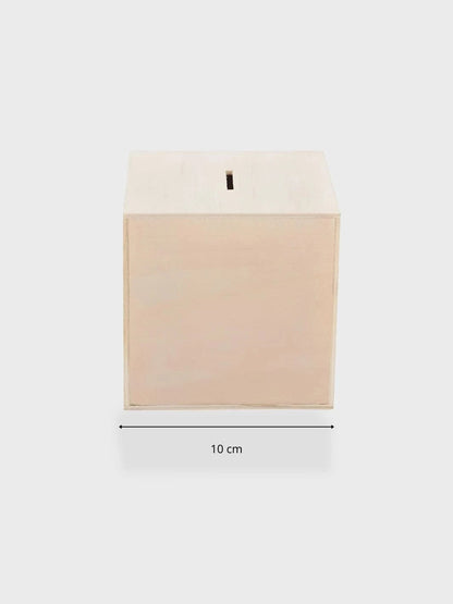 Tirelire en bois personnalisée