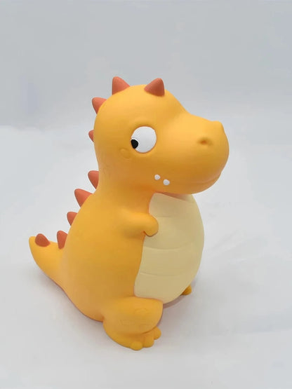 Tirelire en forme de dinosaure Jaune