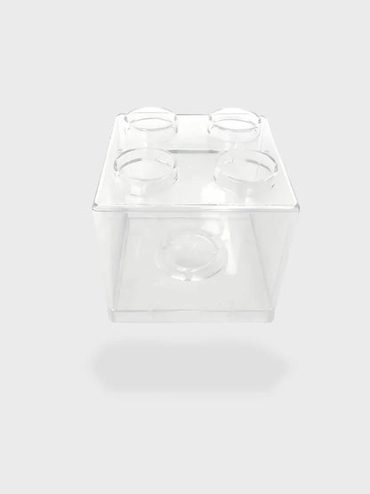 Tirelire en plastique Blanc