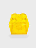 Tirelire en plastique Jaune
