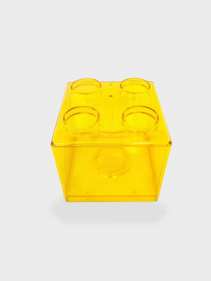 Tirelire en plastique Jaune