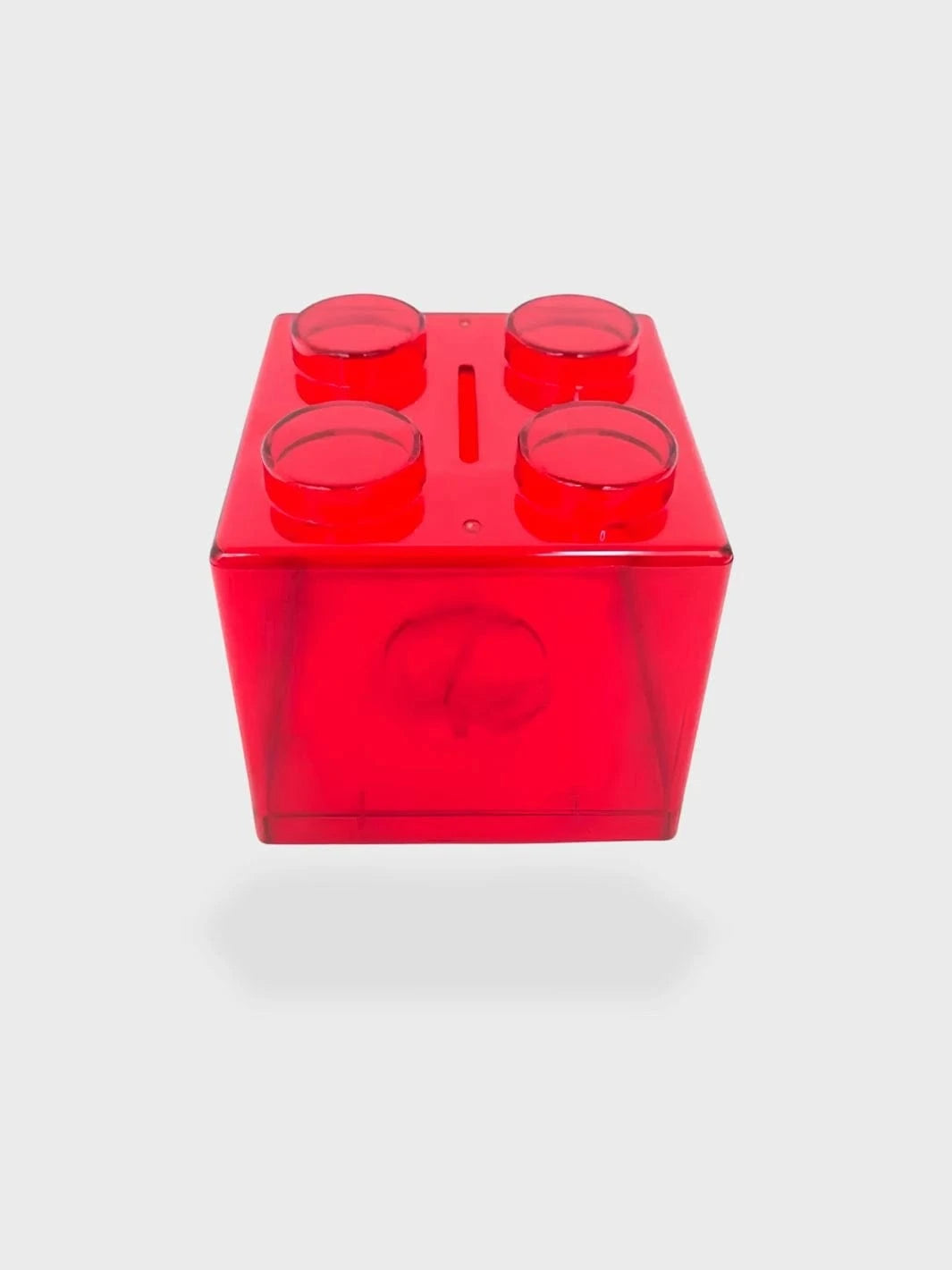 Tirelire en plastique Rouge