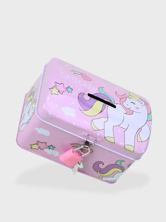 Tirelire fille Licorne