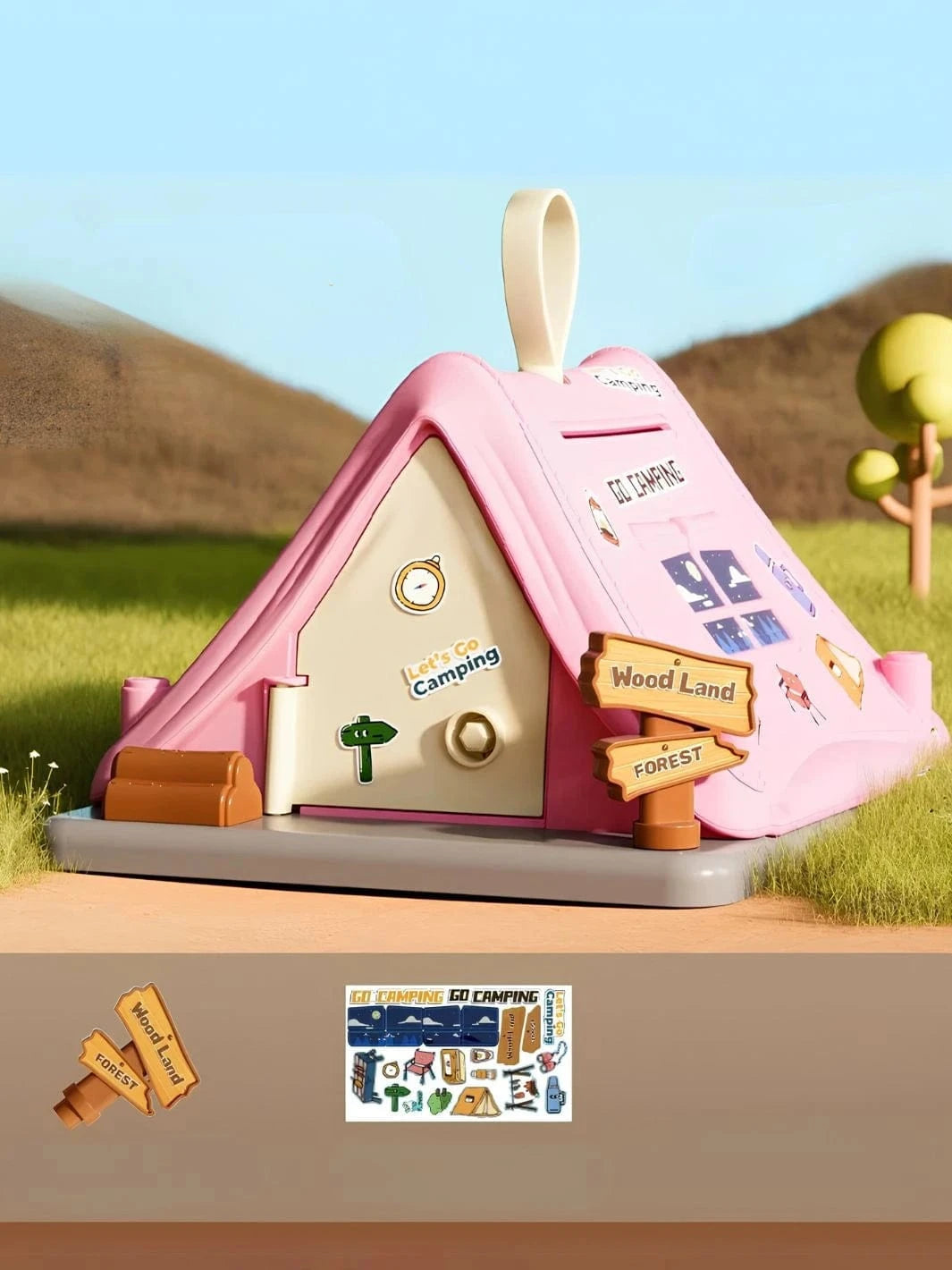 Tirelire fun enfant Rose