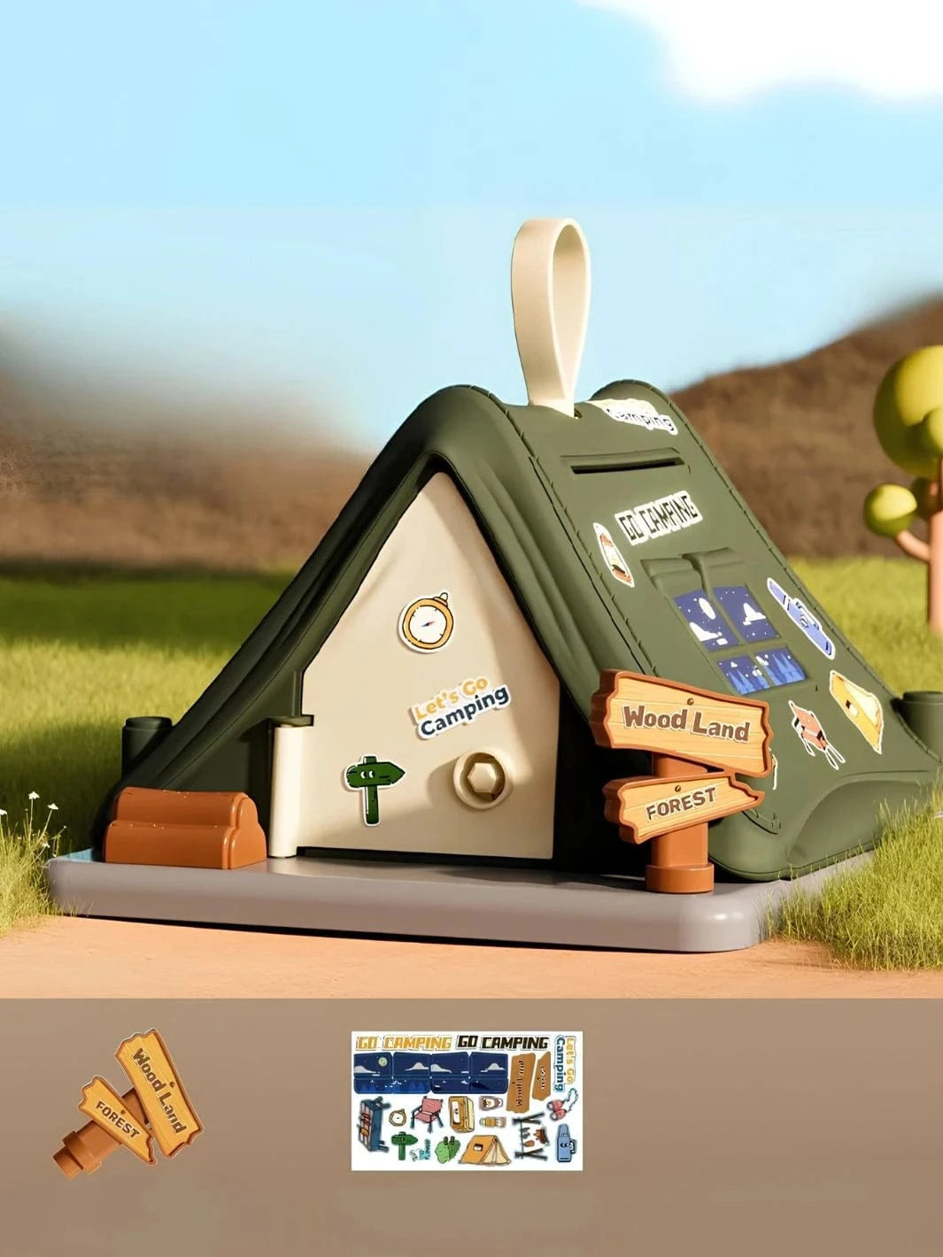 Tirelire fun enfant Vert