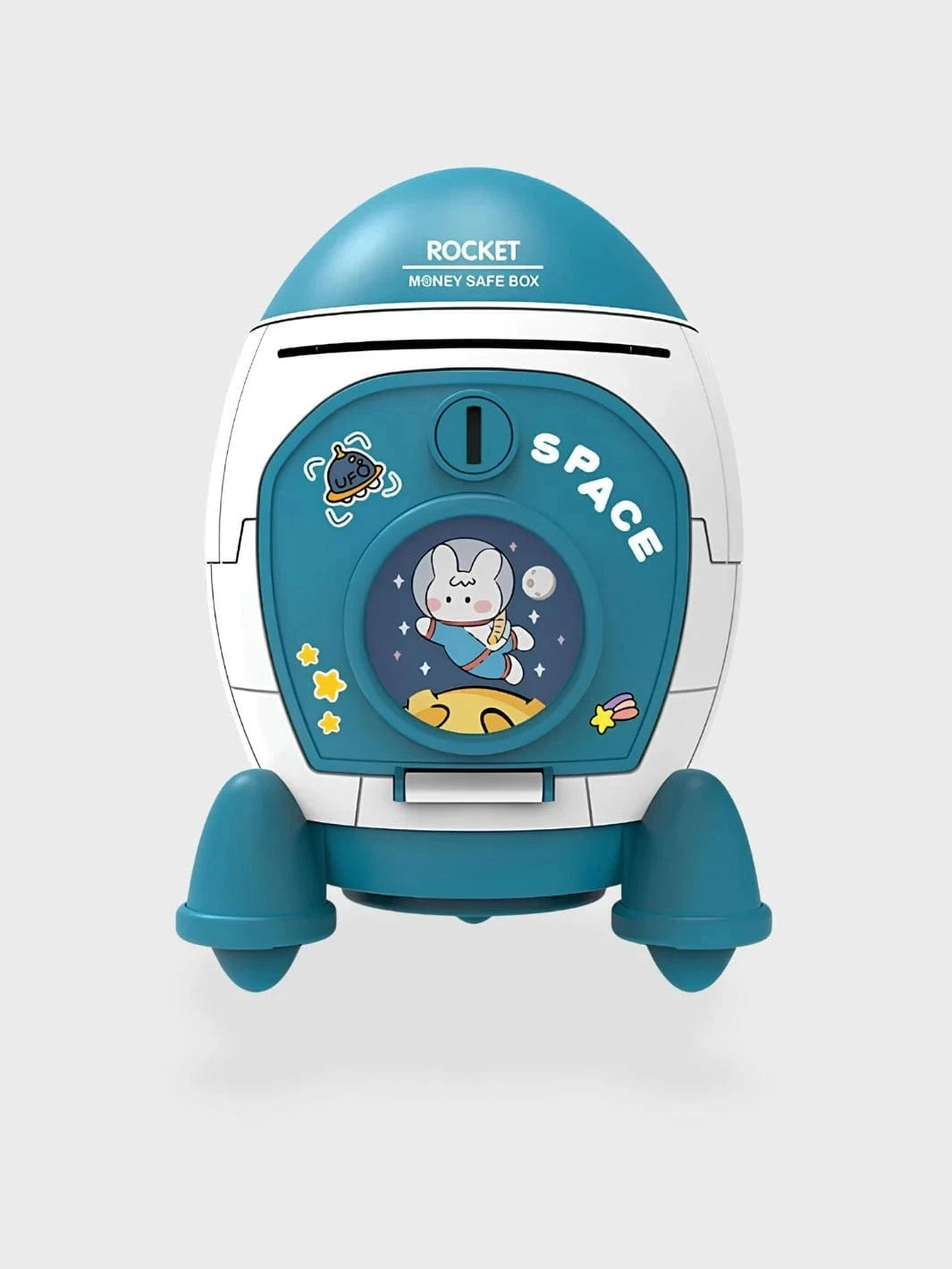 Tirelire fusée enfant