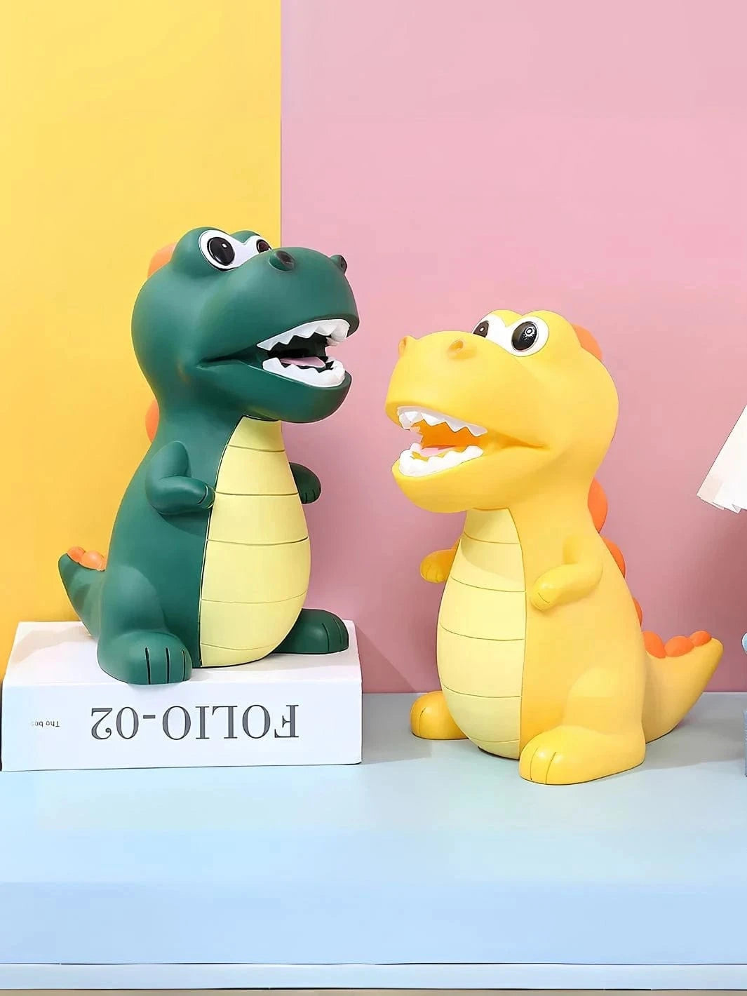 Tirelire garçon dinosaure