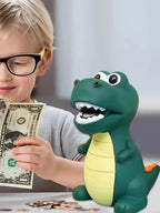 Tirelire garçon dinosaure